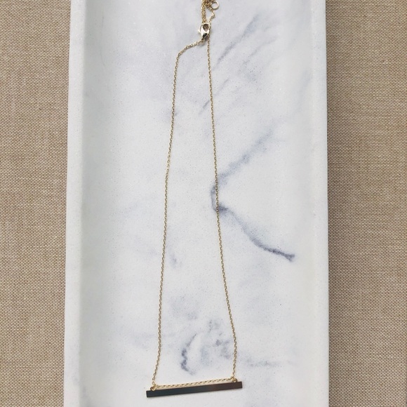 ⭐️LAST ONE⭐️ Armora’s | Gold Bar Necklace - Picture 8 of 8